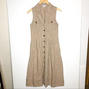 J. Jill Tan Midi Dress